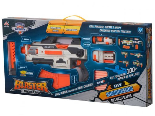 KARABIN BLASTER MODULAR 4w1 akumulator 30 strzałek na Arena.pl