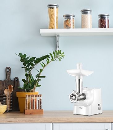 Maszynka do mielenia mięsa Zelmer ZMM1535B 1500 W biała na Arena.pl