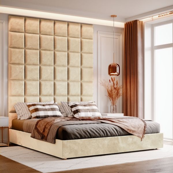 PANELE ŚCIENNE TAPICEROWANE 30cm x 30cm MAGIC VELVET 2250 zdjęcie 5