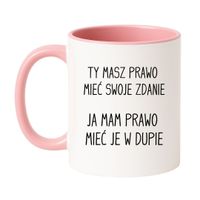 Klasyczny Biało-Różowy 330 ml