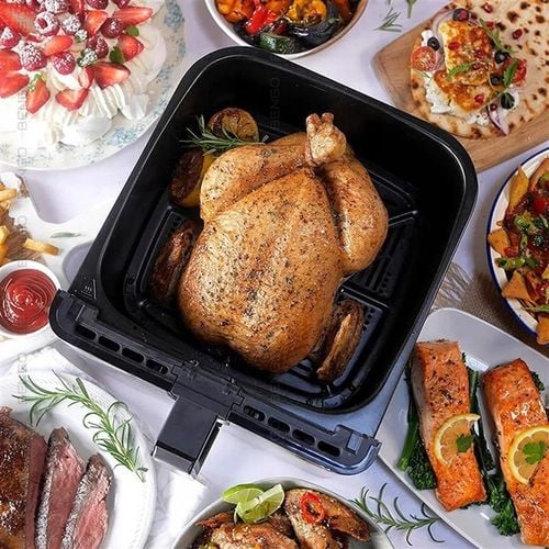 Frytkownica beztłuszczowa AIRFRYER grillowanie nieprzywierająca DUŻA na Arena.pl