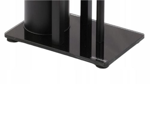 STOJAK NA SZCZOTKĘ WC I PAPIER TOALETOWY SZKŁO HARTOWANE CZARNE na Arena.pl