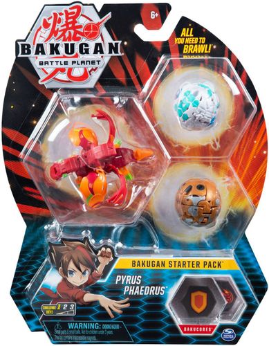 Spin Master Bakugan Zestaw startowy Pyrus Phaedrus na Arena.pl