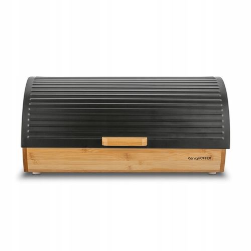 CHLEBAK Bambusowy POJEMNIK CHLEB SOLIDNY LOFTOWY Czarny Konighoffer na Arena.pl