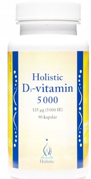 Holistic D Vitamin 5000 Iu Naturalna Witamina D3