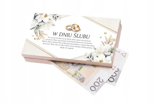 PUDEŁKO NA PIENIĄDZE ŚLUBNE drewniane pudełko z życzeniami na ślub na Arena.pl