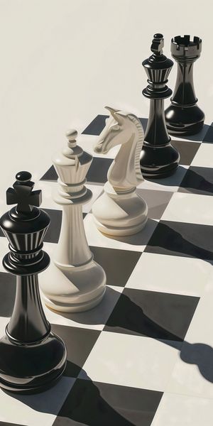 Plakat 50x100cm Szach i Mat zdjęcie 1