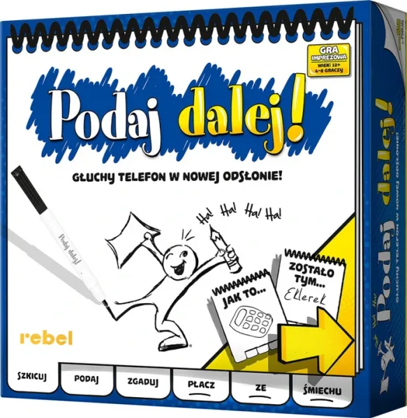Gra planszowa Rebel Podaj dalej! zdjęcie 1