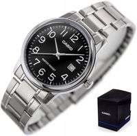 Zegarek CASIO dla chłopca DZIECIĘCY datownik cyfry +BOX GRAWER +TOREBKA