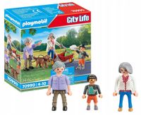 playmobil - 70990 - dziadkowie z wnuczkiem