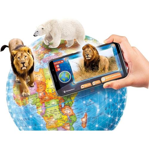 Clementoni Interaktywny Globus Eduglobus Exploreglobe Real Time 50848 na Arena.pl