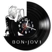 Zegar ścienny z płyty winylowej Bon Jovi 824.14