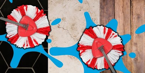 6x WKŁAD DO MOPA OBROTOWEGO VILEDA TURBO ZAPAS KOŃCÓWKA NOWY MEGA CHŁONNY na Arena.pl