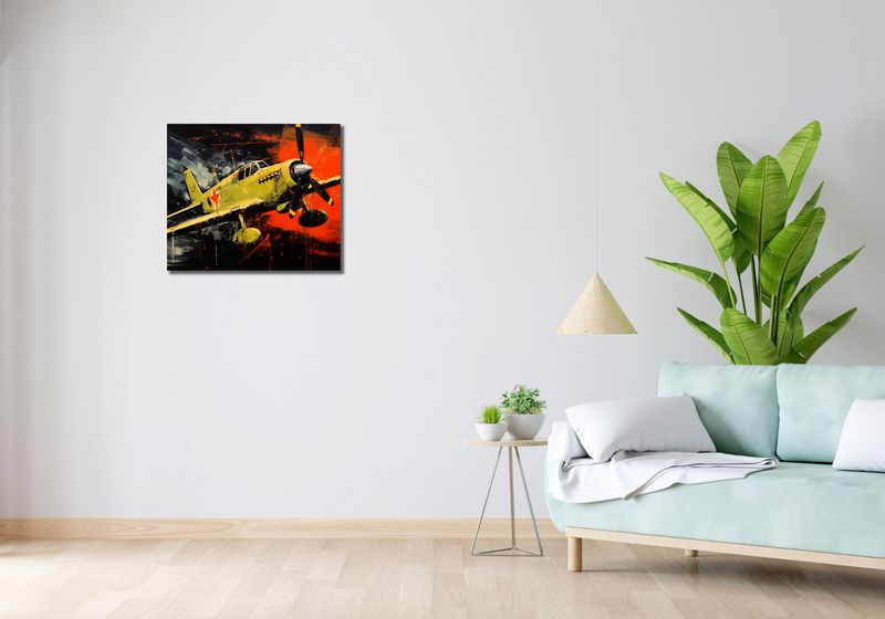 Obraz 60x50cm Barwny Przelot zdjęcie 2