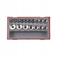 ZESTAW NASADEK 12-KĄT. CHWYT KWADR. 1/2'' 17CZ 03570207 TENGTOOLS