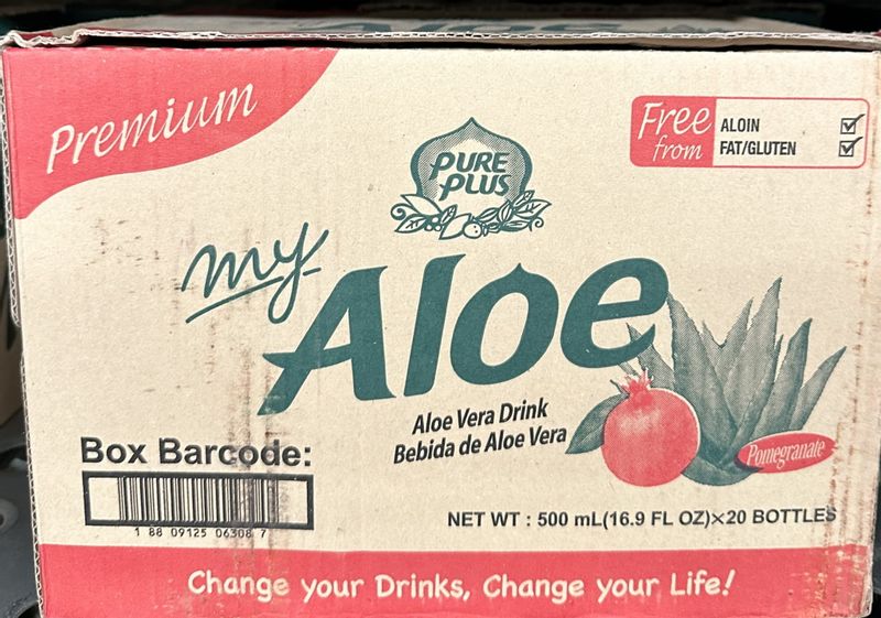 Pure Plus My Aloe granat 500ml - karton zdjęcie 1