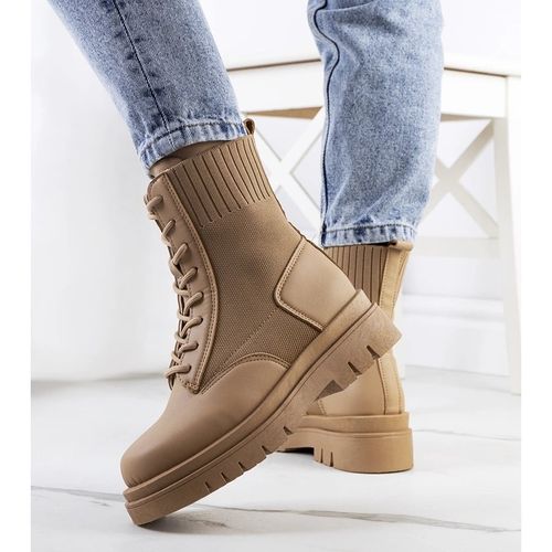 Brązowe traperki r.39 na Arena.pl