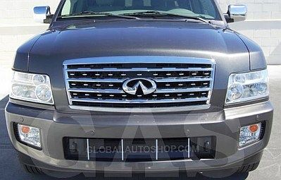 Infiniti QX56 - Chromowane Listwy Grill Chrom Atrapy Zderzaka Tuning na Arena.pl