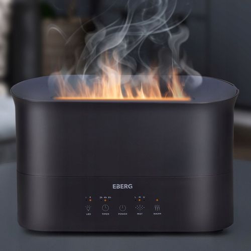 Nawilżacz powietrza EBERG LUMO 2,2l aromaterapia kominek 3D efekt na Arena.pl