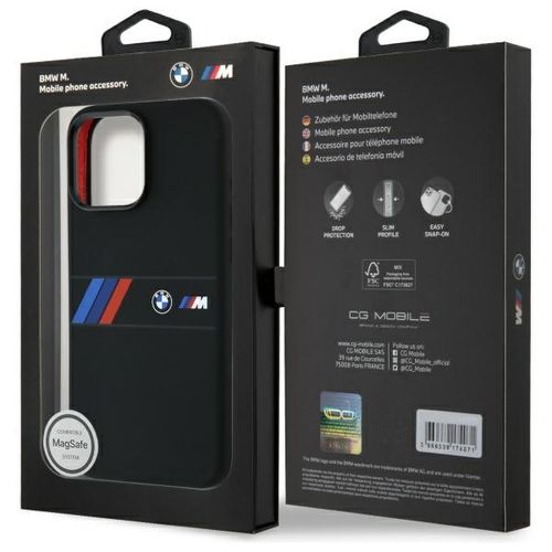 Etui BMW do iPhone 16 Pro Max 6.9"", Czarny MagSafe na Arena.pl