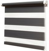 ROLETA ROLETY DZIEN NOC 80X150 NA WYMIAR BEZINWAZYJNE NAPINACZ ŻALUZJE