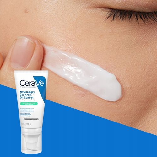 Nawilżający Żel-Krem Oil Control CeraVe dla skóry mieszanej i tłustej 52ml na Arena.pl