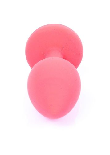 plug-jewellery red silicon plug small- blue diamond na Arena.pl