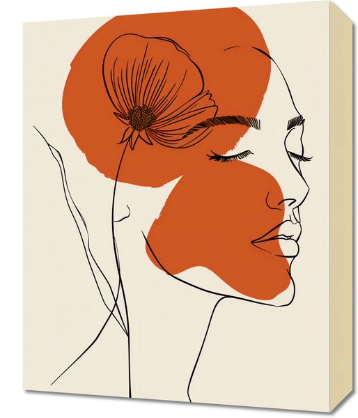 Obraz 40x50cm Ciepło Kwiatu zdjęcie 1