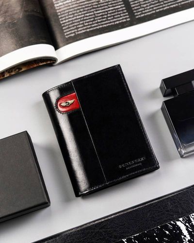 duży portfel męski bez zapięcia - peterson na Arena.pl