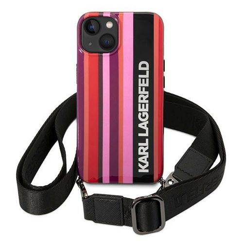 Etui Karl Lagerfeld do iPhone 15, iPhone 14, iPhone 13, Różowy na Arena.pl