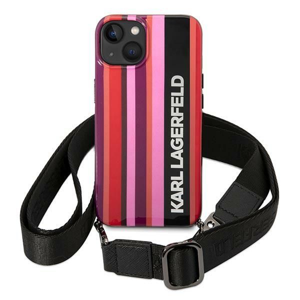 Etui Karl Lagerfeld do iPhone 15, iPhone 14, iPhone 13, Różowy zdjęcie 2