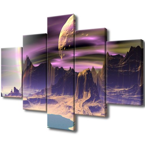 Obraz Płótno 100X70 Skalna Planeta na Arena.pl