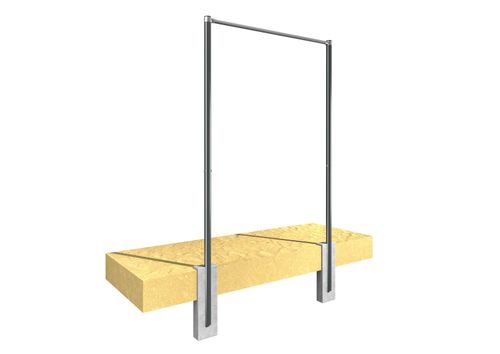 Drążek ogrodowy do podciągania z poręczami i drabinką OCYNK Street workout UNDERFIT UF9881 na Arena.pl