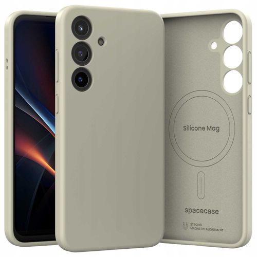 Spacecase Silicone Mag Galaxy S25+ Beige na Arena.pl