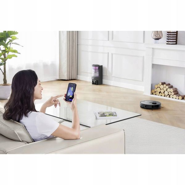 Robot sprzątający MOP odkurzacz APLIKACJA stacja dokująca LIDAR zdjęcie 10