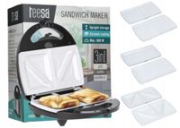 Toster Opiekacz Kanapek Teesa Grill 3W1 800 Z0K