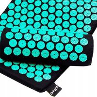 Mata do Akupresury Masażu na Ból Kręgosłupa z Kolcami + Poduszka Miętowa