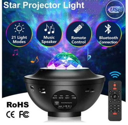 PROJEKTOR MULTIMEDIALNY GWIAZD GŁOŚNIK BLUETOOTH na Arena.pl