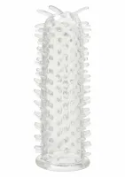 seduction sleeve elastyczna nakładka intymna tpr transparentna