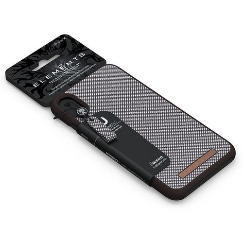 Materiałowe etui iPhone 8 Plus 7 Plus 6s Plus 6 Plus (Dark Brown na Arena.pl