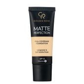 Golden Rose MATTE PERFECTION Warm 1 Matujący podkład do twarzy W1 Kolor - 1