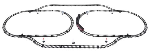 Mega Kolejka Z Pociągami Z Funkcją Dymu, Świateł I Dźwięku na Arena.pl