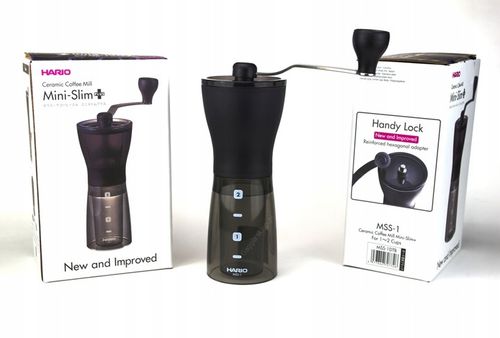 Hario Mini Mill Slim Plus - Młynek do kawy na Arena.pl