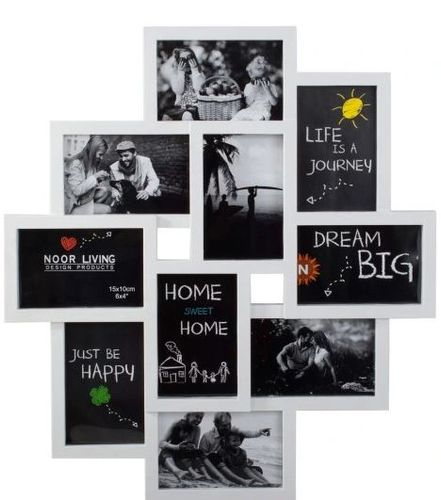 Kolaż zdjęć ramka zbiorowa MULTI zdjęcia duża biała na Arena.pl