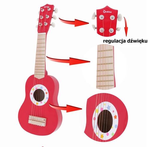 gitara onshine czerwona tnwx-7772 na Arena.pl