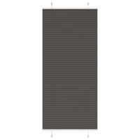 Roleta plisowana czarna 95x200 cm Szerokość tkaniny 94,4 cm