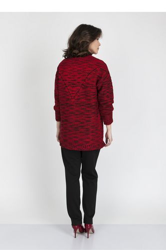 Sweter SWE102 Red/Black - MKM Czerwony S na Arena.pl