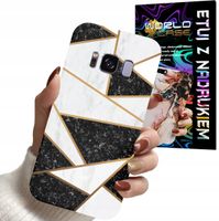 ETUI CASE DO SAMSUNG S8 - MARMUREK GEOMETRIA WZORY DLA KOBIET