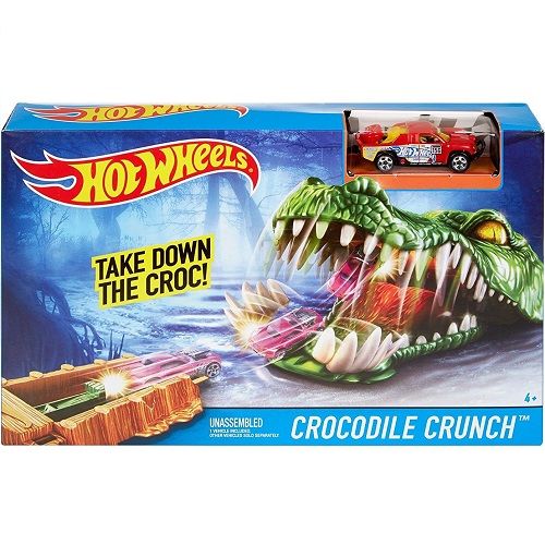 Tor samochodowy Hot Wheels Crocodile Crunch na Arena.pl