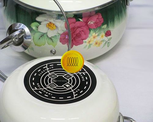 Garnki Emaliowane EDENBERG ROSE 7 ele [EB-1840-C] na Arena.pl